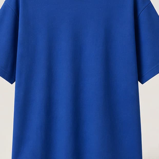 Cobalt Tee, detail view
